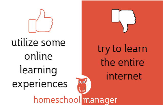 Homeschool dos & donts online learning