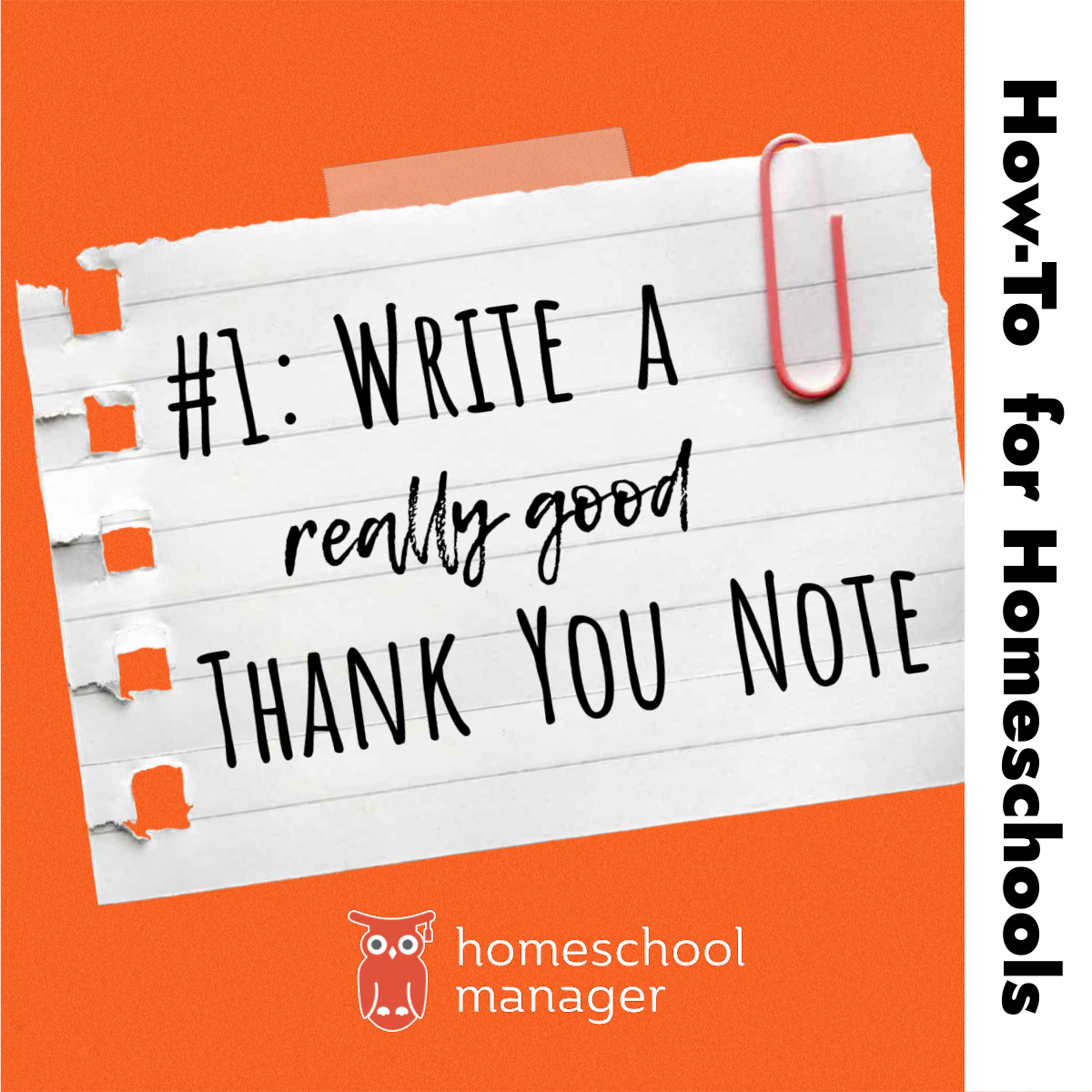how to write a really good thank you note