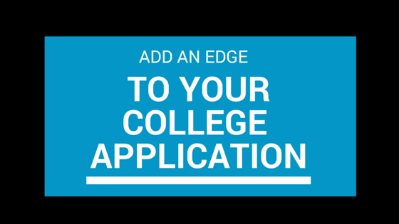 Add an Edge To Your College Application With a High School Resume