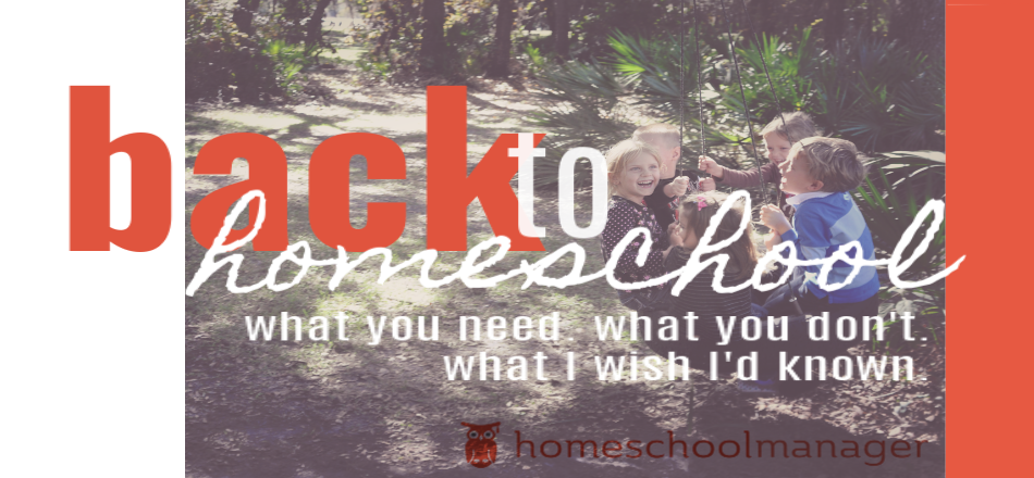 back to homeschool printable list