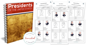 Homeschool Free Printables Presidents of the United States